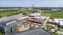 Construction of the new hotel at Nebraska Innovation Campus is progressing. August 12, 2020. 