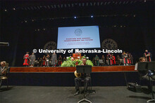 Nebraska University President Ted Carter investiture ceremony. August 14, 2020. 