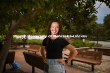 Clare Kramper, freshman from Omaha. Husker Dialogues. Husker Dialogues is designed to introduce firs