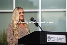 Sydney Long, a senior in the Hospitality, Restaurant and Tourism Management program, talks about gre