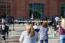 NIC's Dan Duncan talks about the importance of a teaching hotel on campus. The Scarlet Hotel name wa