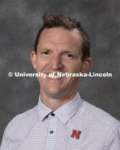 Studio portrait of Ben Evjen, Assistant Professor of Practice, Graphic Design. New Faculty. August 1
