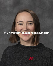 Studio portrait of Kara Kohel, Extension Educator, Eastern Nebraska Research and Extension Center. N