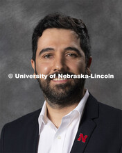 Studio portrait of Arman Roohi, Assistant Professor, Computer Science and Engineering. New Faculty. 