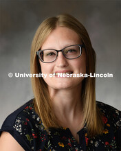 Studio portrait of Megan Snethen, Lecturer for Child, Youth and Family Services. August 21, 2020. 