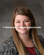 Studio portrait of Sydney Webb, Academic Advisor for the College of Arts and Sciences. August 21, 20