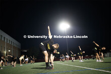 Army ROTC cadets get a jump on the school year at their first physical training regimen at 5:45 a.m.