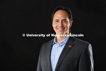 Studio portrait of Rafael Untalan, Assistant Professor of Practice for the Johnny Carson School of T