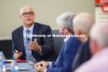 UNL Harlan Vice Chancellor for IANR and NU Vice President Mike Boehm, opens the Nebraska Agricultura