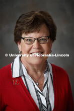 Studio portrait of Kim Rauscher, Executive Administrator to the Chancellor, Office of the Chancellor