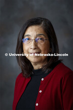Studio portrait of Joan Mendoza-Gorham, Assistant Director, TRIO Programs. September 16, 2020. 