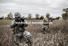 UNL Army ROTC Big Red Battalion holds yearly 3-day field exercises at the National Guard training ar