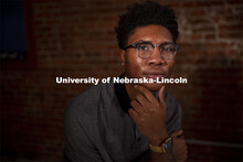 Elijah Merritt, a sophomore from Omaha, is the president of Brother2Brother. He shares his coping sk