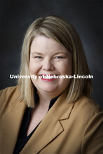 Studio portrait of Jessica Herrman, Office of Research Director of Federal Relations. January 2, 202