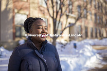 Memory Manda, a master’s student in the Department of Sociology, is focusing her Nebraska-based re