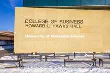 College of Business’ Howard Hawks Hall. February 1, 2021. 