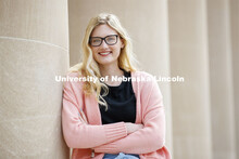Sadie Ritter is a junior from Alma, NE and is a double major in global studies and political science