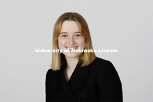 Studio portrait of Clare Kennedy, NSE Orientation Leader. April 7, 2021. 