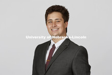 Studio portrait of Bobby Martin, NSE Orientation Leader. April 7, 2021. 