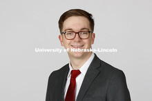 Studio portrait of Alec Rome, NSE Orientation Leader. April 7, 2021. 