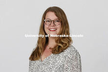 Studio portrait of Elinor Stanley, NSE Orientation Leader. April 7, 2021. 