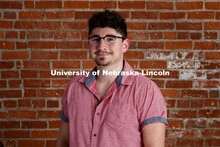 Santiago Giraldo, a computer science major from Cambridge, NE is a STEM CONNECT scholar. April 08, 2