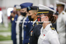Chancellor Ronnie Green presided over the ROTC Joint Service Chancellor’s Review Thursday afternoo