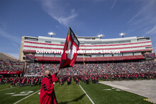 UNL Commencement in Memorial Stadium. May 8, 2021. 