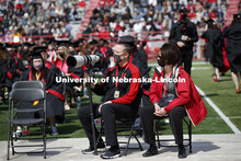 UNL Commencement in Memorial Stadium. May 8, 2021. 