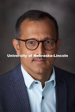 Studio portrait of Vinod Variyam, Professor, Computer Science and Engineering. May12, 2021. 