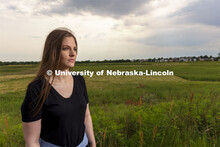 Nicole Fiore, a graduate student in biological sciences, is studying methanogens, a type of methane-