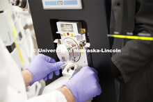 Proteomics and Metabolomics lab in Beadle Hall. Nebraska Center for Biotechnology. June 25, 2021. 