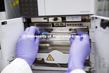 Proteomics and Metabolomics lab in Beadle Hall. Nebraska Center for Biotechnology. June 25, 2021. 