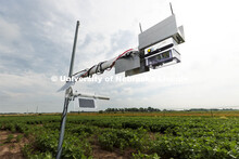 Yufeng Ge, Associate Professor of Biological Systems Engineering, is advancing high-tech plant pheno