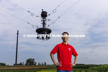 Yufeng Ge, Associate Professor of Biological Systems Engineering, is advancing high-tech plant pheno