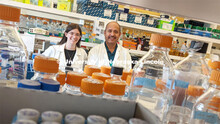 When the coronavirus pandemic struck, Nebraska's Katherine LaTourrette (left) and her doctoral advis