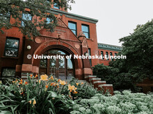 Exterior view of Architecture Hall on City Campus. July 21, 2021. 