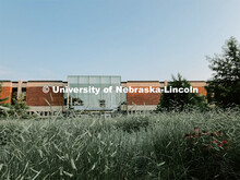 Exterior view of the Coryell Hall Learning Commons on City Campus. July 21, 2021. 