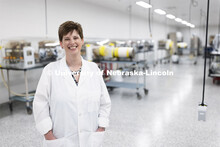 Amanda Ramer-Tait, associate professor of food science and technology and director of the Nebraska G