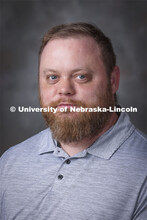 Studio portrait of Robert Hart, Finance Coordinator for the College of Arts and Sciences Pound Busin