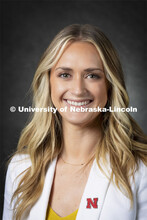Studio portrait of Morgan April, Lecturer, Communication Studies. 2021 New Faculty Orientation. Augu