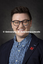 Studio portrait of Katelyn Coburn, Assistant Professor, Child, Youth, and Family Studies. 2021 New F