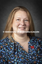 Studio portrait of Kylin Flothe, Lecturer, Textiles, Merchandising and Fashion Design. 2021 New Facu