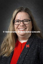 Studio portrait of Tammera Mittelstet, Lecturer, CASNR Statewide Education and Career Pathways Coord