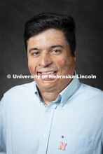 Studio portrait of Luan Pereira de Oliveira, Assistant Extension Educator, Nebraska Extension. 2021 