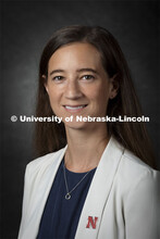 Studio portrait of Cameron Steele, Lecturer, English. 2021 New Faculty Orientation. August 18, 2021.