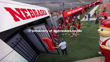 Tunnel Walk for freshman (class of 2025) and incoming new students. First year students tunnel walk.