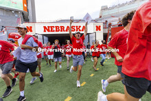 Tunnel Walk for freshman (class of 2025) and incoming new students. First year students tunnel walk.