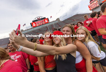 Tunnel Walk for freshman (class of 2025) and incoming new students. First year students tunnel walk.