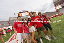 Tunnel Walk for freshman (class of 2025) and incoming new students. First year students tunnel walk.